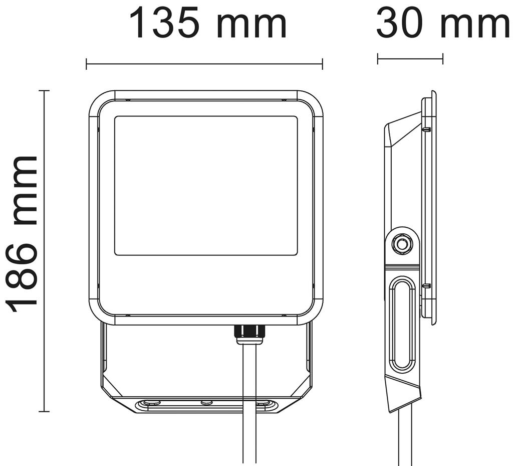 PROIETTORE LED 30W  Bot Lighting-Shot - Voltair