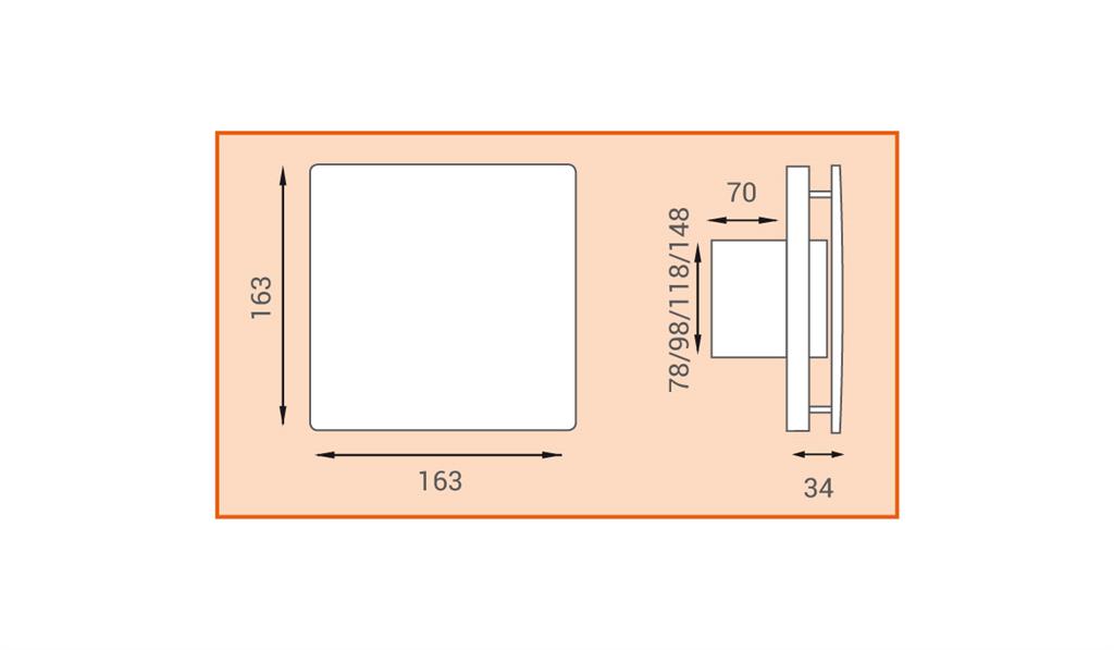 Aspiratore Ø 150 mm Etesi