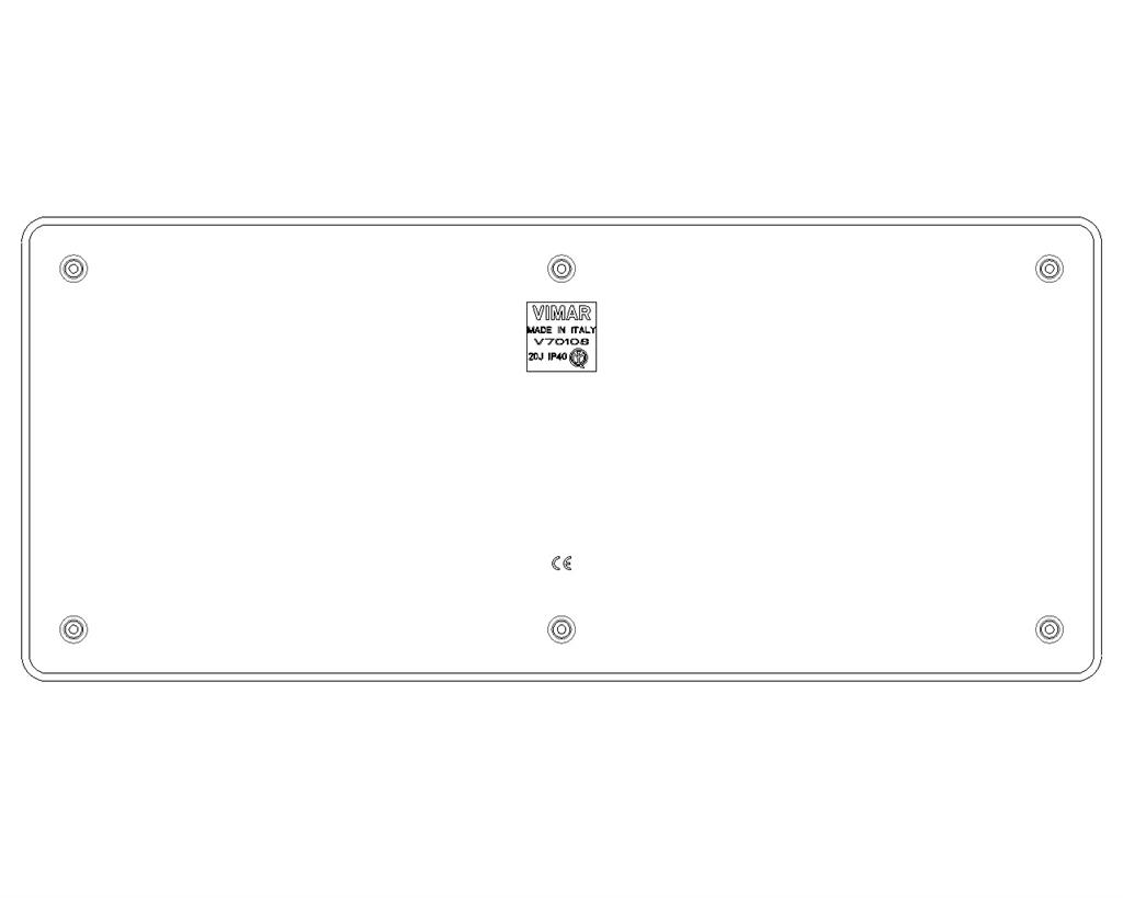 Coperchio alta resistenza per V70010 - V70110