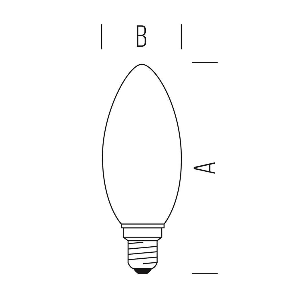 Oliva E14 4,5W 2700K  BOT LIGHTING - Voltair