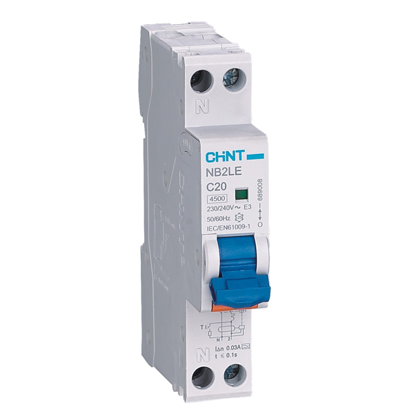 interruttore magnetotermico 6ka 1p+n cortocircuito din 25a 1 modulo